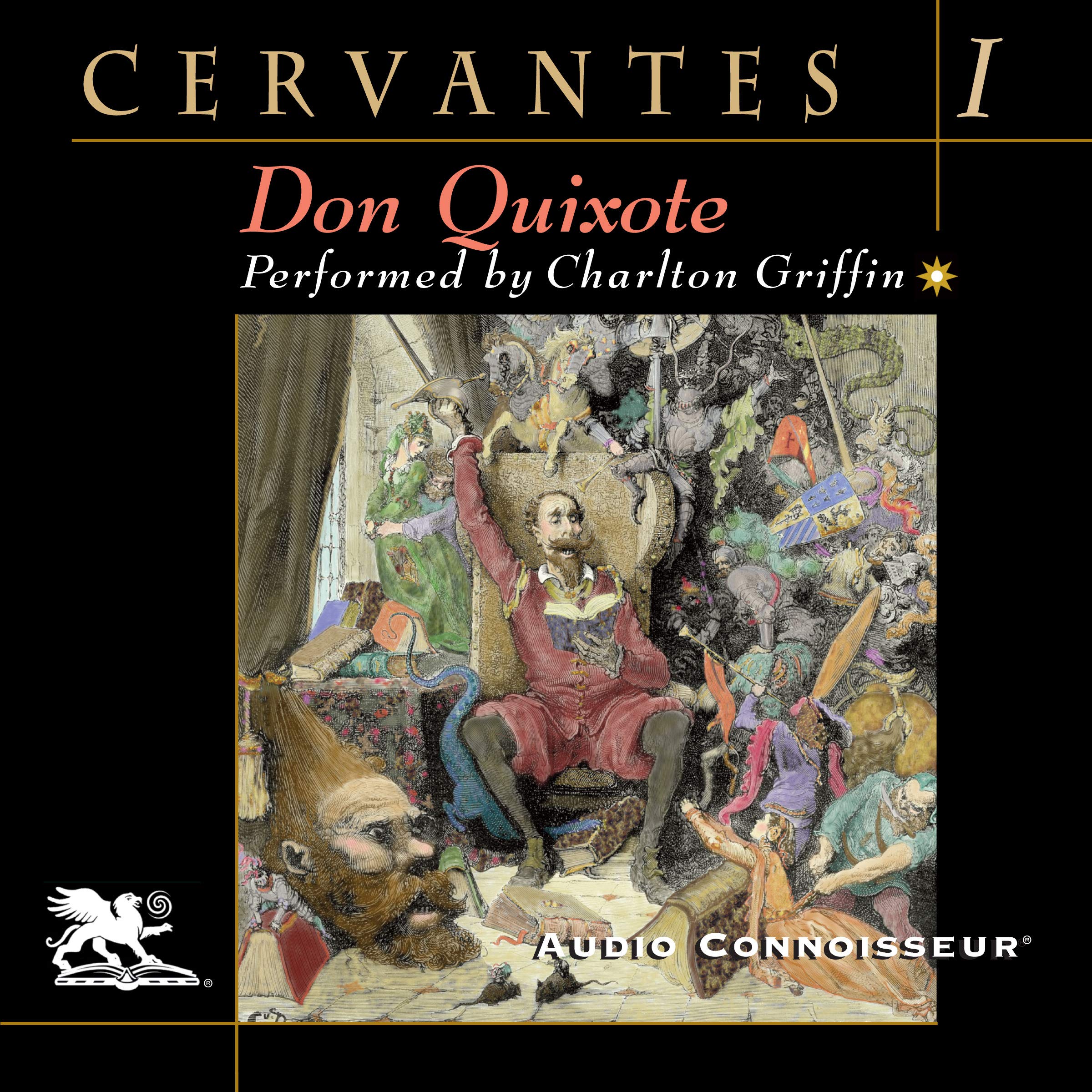 Cover art for Don Quixote, Volume One
