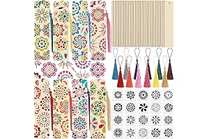92-Piece Premium Bookmark Kit for DIY Arts and Crafts
