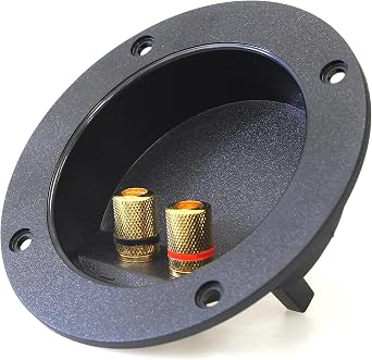 المطلق USA RST-400 4 - بوصة مستديرة ذهبية تويست رافعات الموز مزدوجة ملزم آخر مكبر الصوت كأس المحطة الطرفية