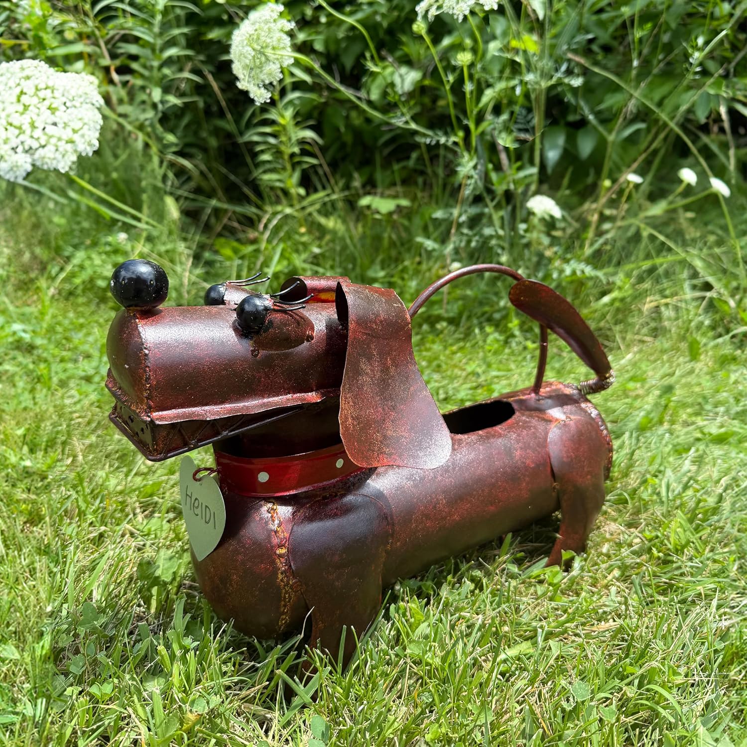 Blue Handworks Dachshund Dog Watering Can