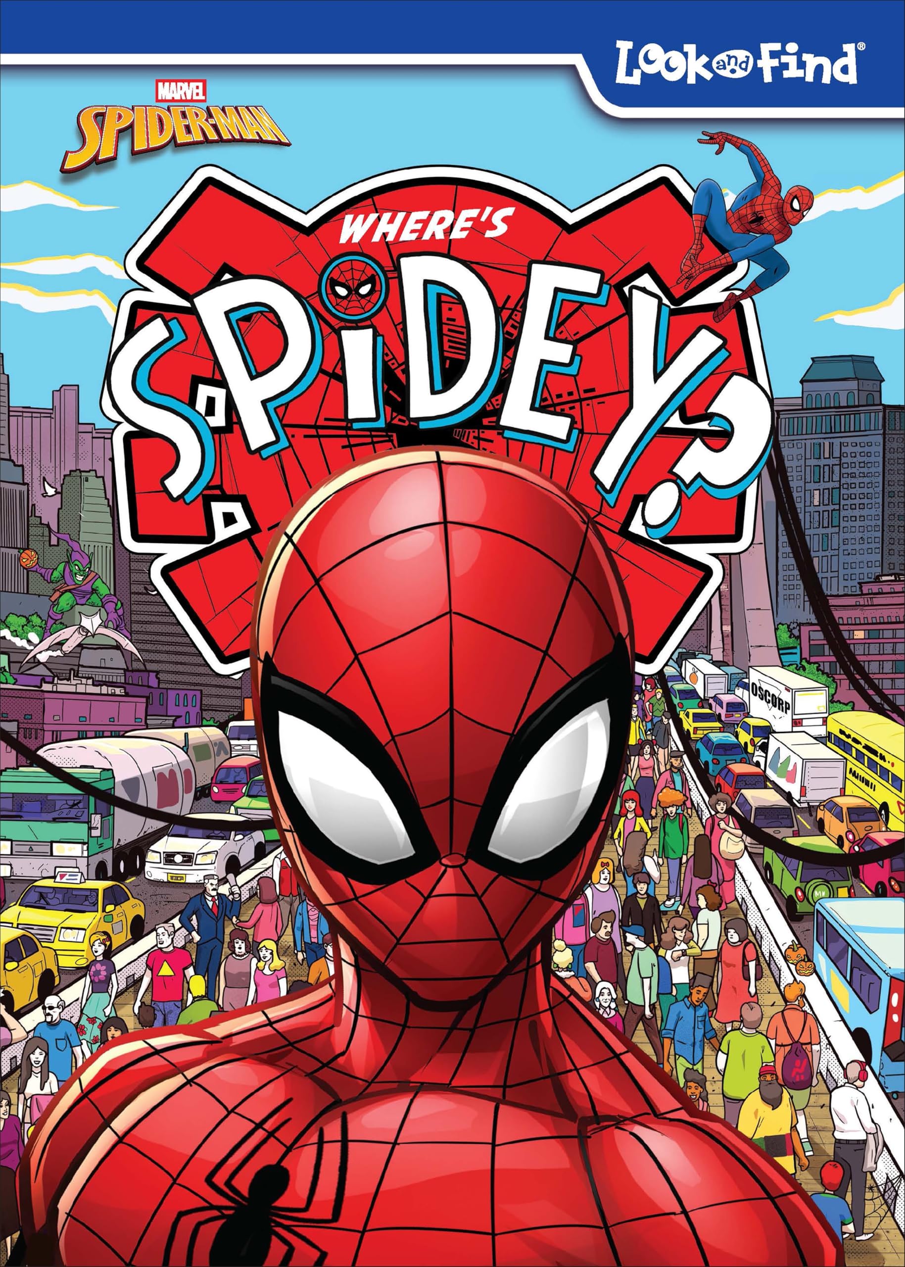 Marvel Spider-Man Where's Spidey?: Look and Find (Look and Find Series #4)
