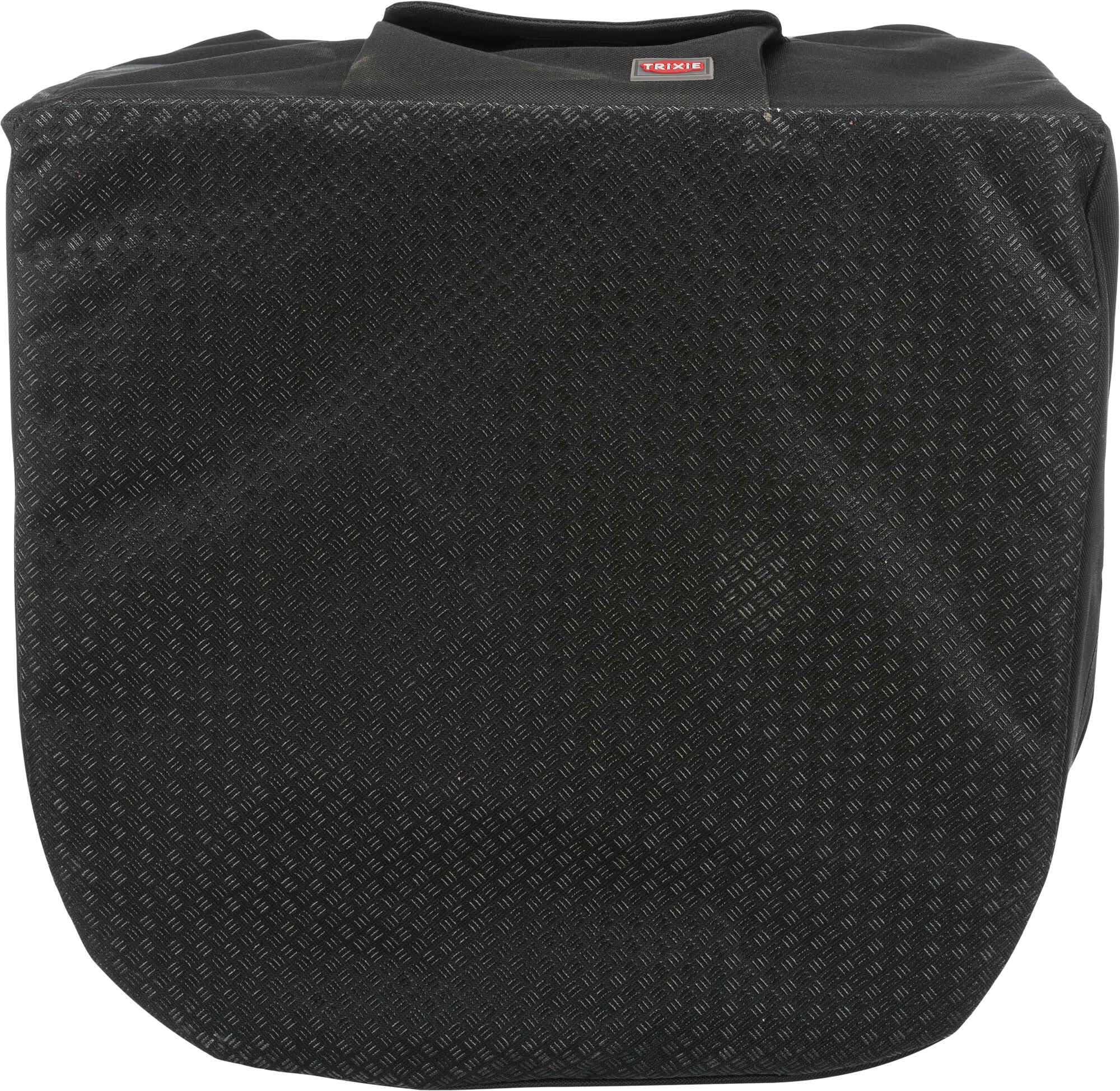 Trixie 13176 Asiento para Coches, Perro, Gris/Negro - 45 x 39 x 42 cm