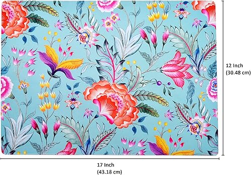 Miniatura 3 de Decozen Juego de 6 manteles individuales de corcho, resistentes a los arañazos, a las manchas de calor, decoración de cocina antideslizante, mantel