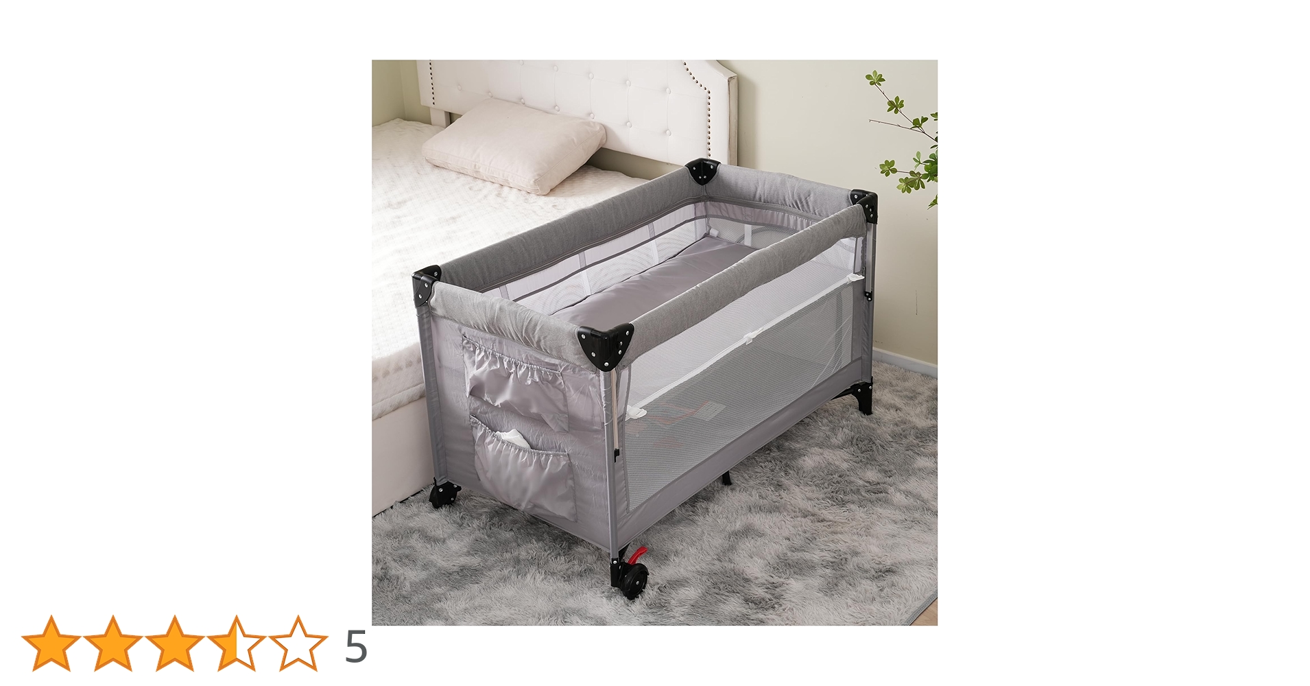 ベビーベッド　ベビーサークル　折りたたみ Amazon.co.jp: TopCloud ベビーベッド 折りたたみ ベビー