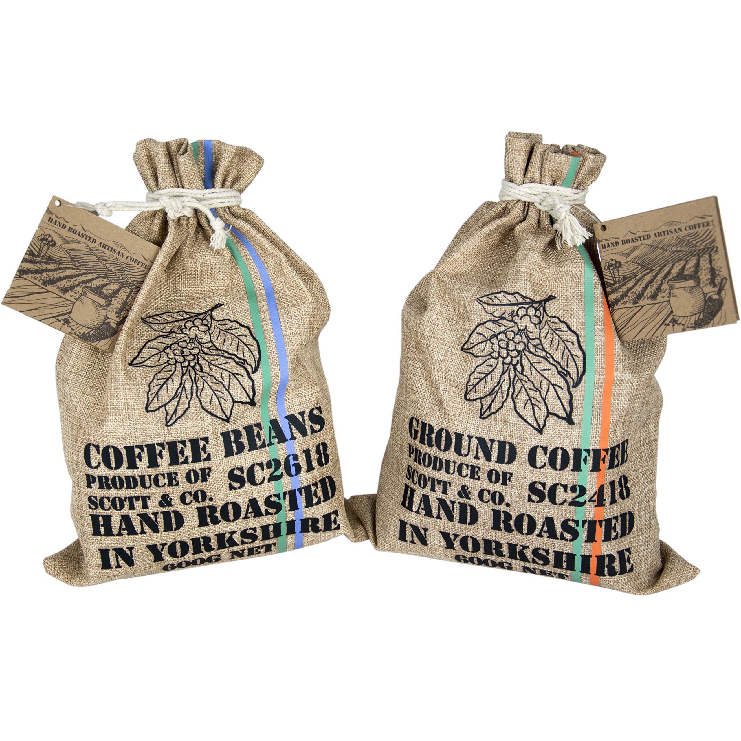 Scott&Co. Coffee Beans Gift Set Your Coffee Set Contains 10 Different