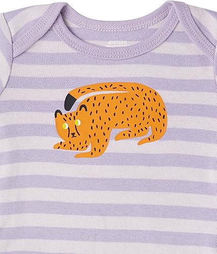 Miniatura 3 de Tienda Essentials Baby Girls' Long-Sleeve Bodysuits, Pack of 6