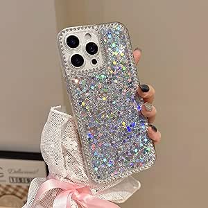 UEEBAI Rhinestone Phone Case For IPhone 16 Pro Max Case - View #9