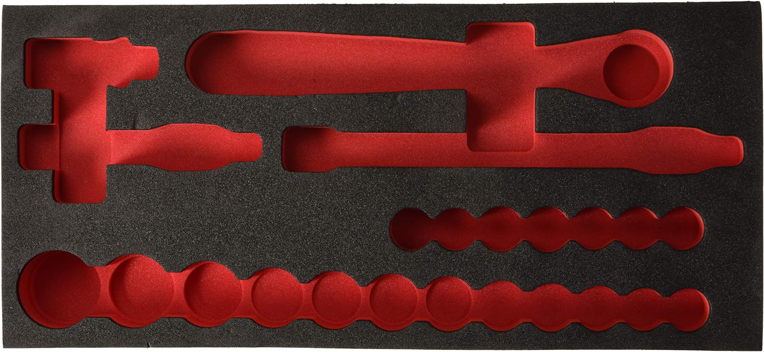 Facom PM.MODS161-3 Foam Tray, Black/Red