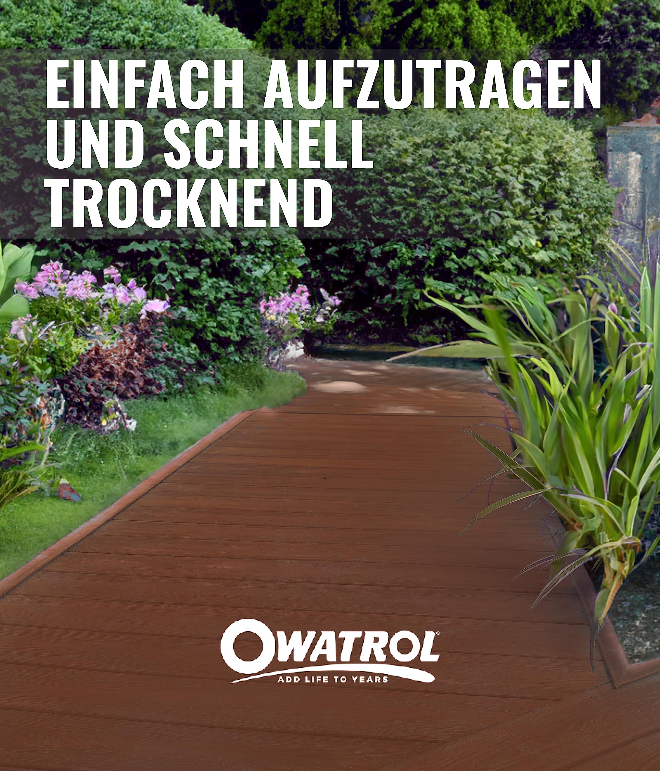 Compoxell - Raviveur pour terrasse en bois composite - Owatrol - 2,5 L Brun
