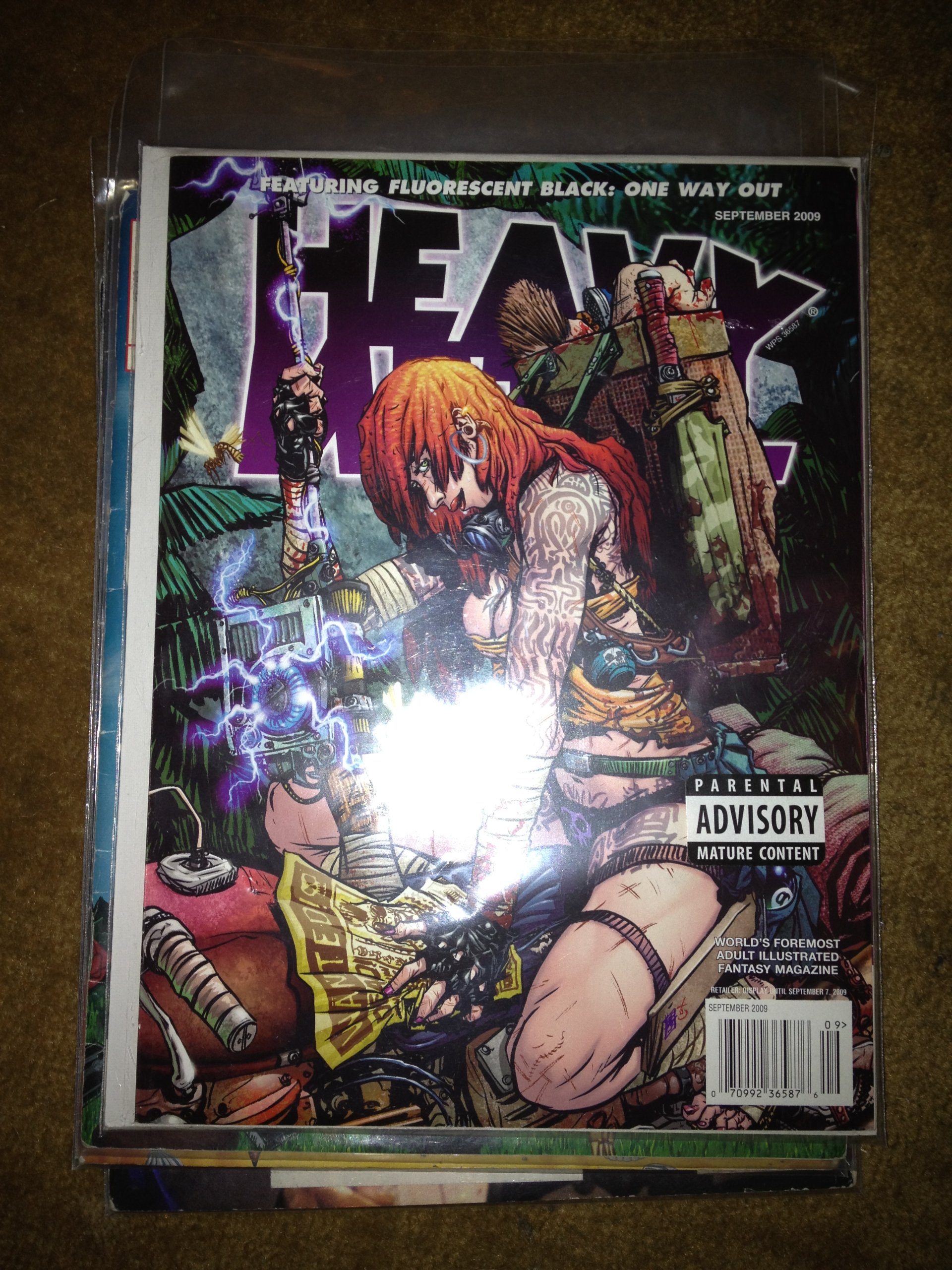 HEAVY METAL MAGAZINE----SEPTEMBER 2009