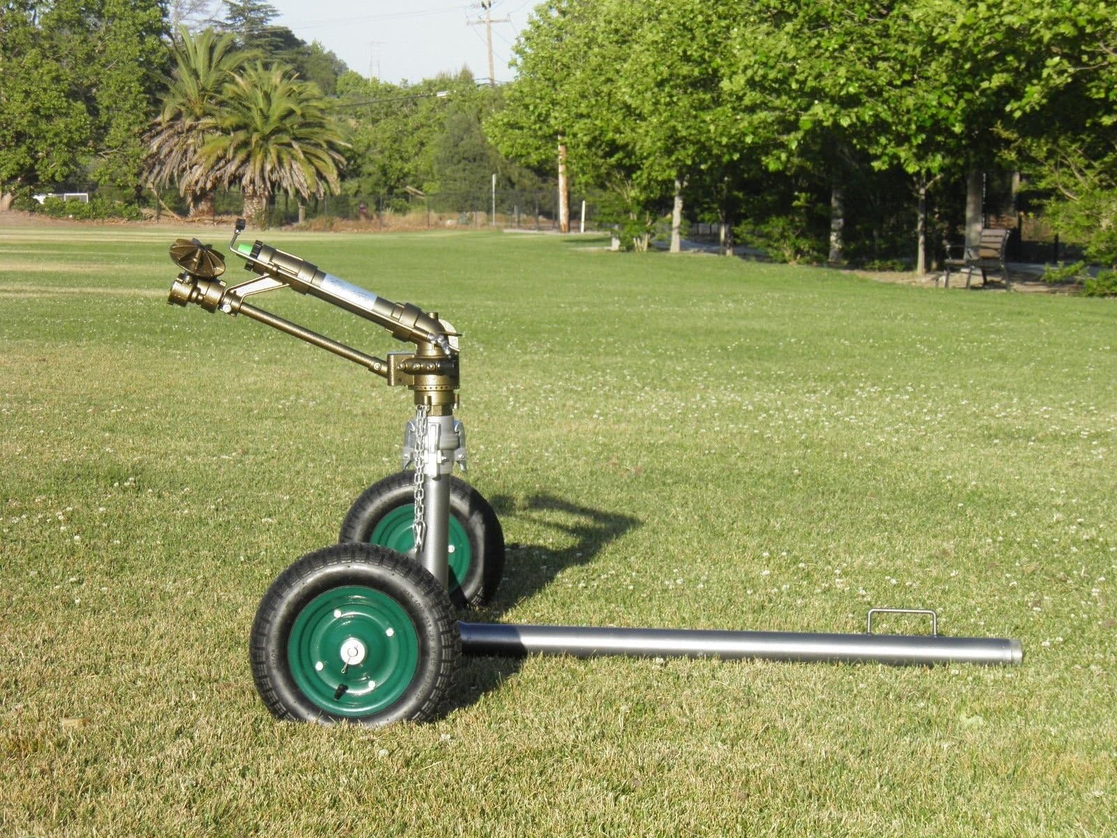 Jet 35T 2" Gear Drive Rain Gun Sprinkler with 2" Gun Cart