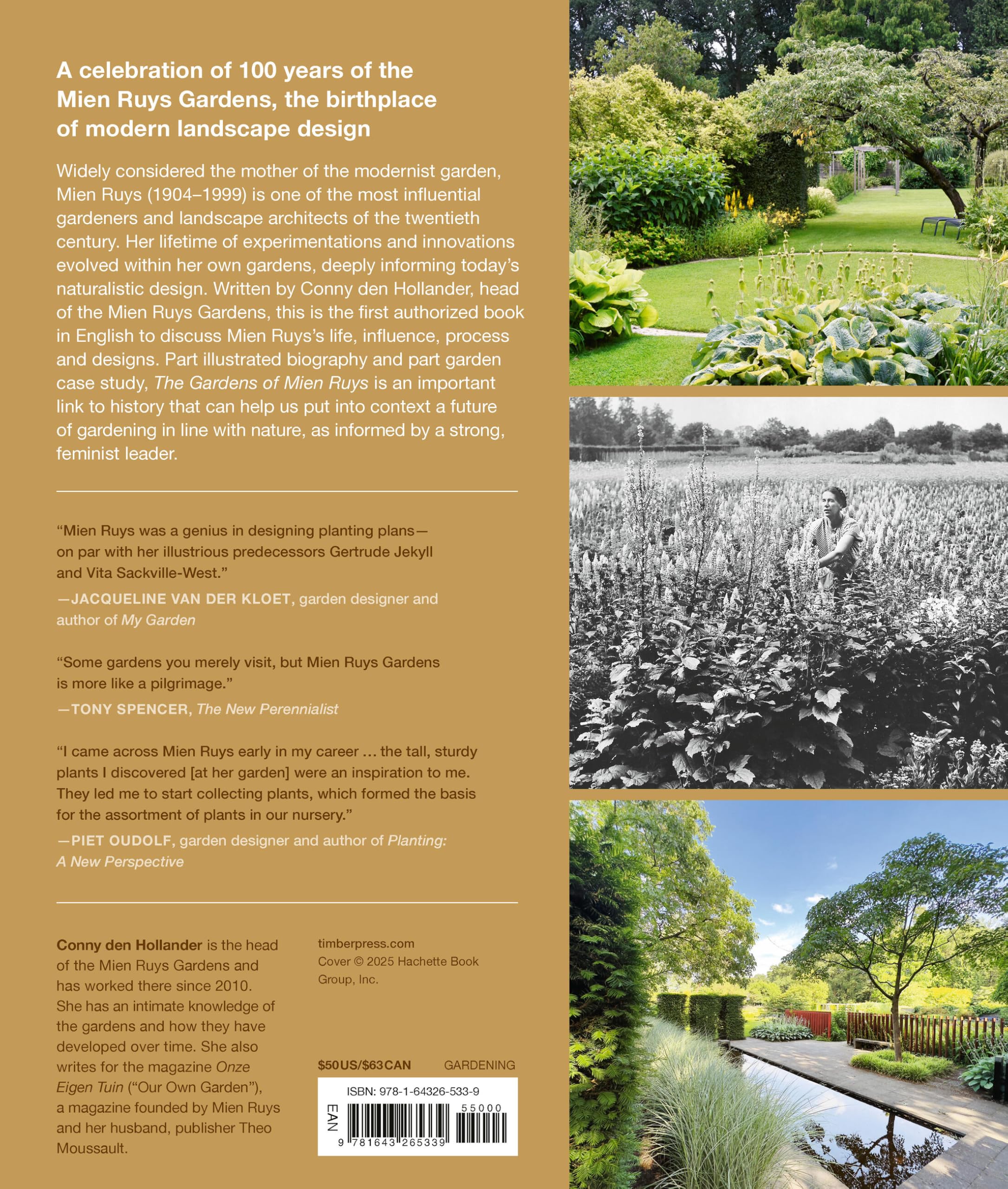 The Gardens of Mien Ruys: Strong Design, Lush Planting, and the Origins of the Modernist Garden