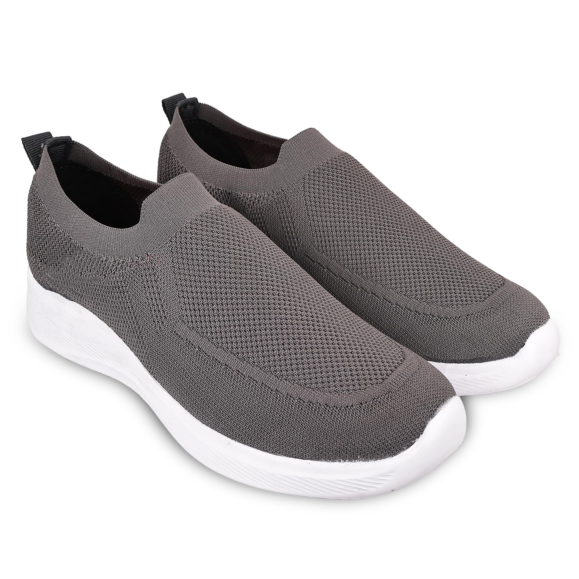 suba Men's Breathable Mesh Slip-On Sneakers - Lightweight Walking Shoes for Gym, Running, and Casual Wear | Comfortable Cushioned Sole Casual Loafers for Men-picture-30