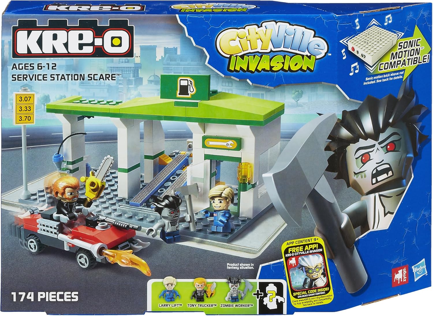 Buy KRE-O CityVille Service Station Scare Set at Ubuy Georgia