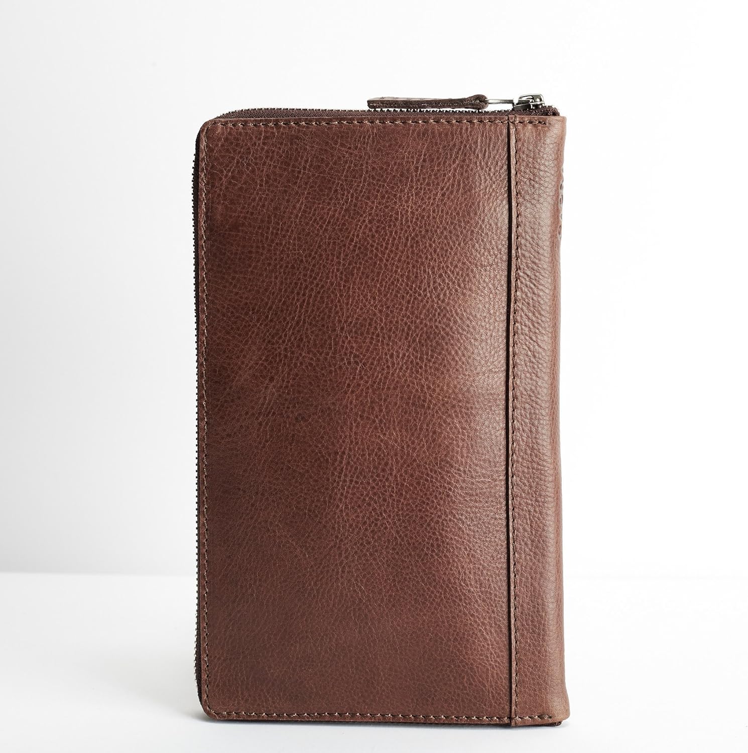 Full Grain Leather Passport Wallet, Travel Document Organizer for Men, Brown Passport Wallet, Personalized Passport Holder, Customized Passport Cover. Mens Gifts