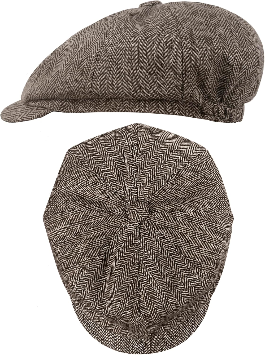 Adult 1920s British Gangster Costume Men Classic Vintage Vest Flat Cap Pocket Watch for Halloween Cosplay