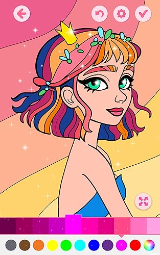 Livro de Colorir Animado Glitter - Princesa