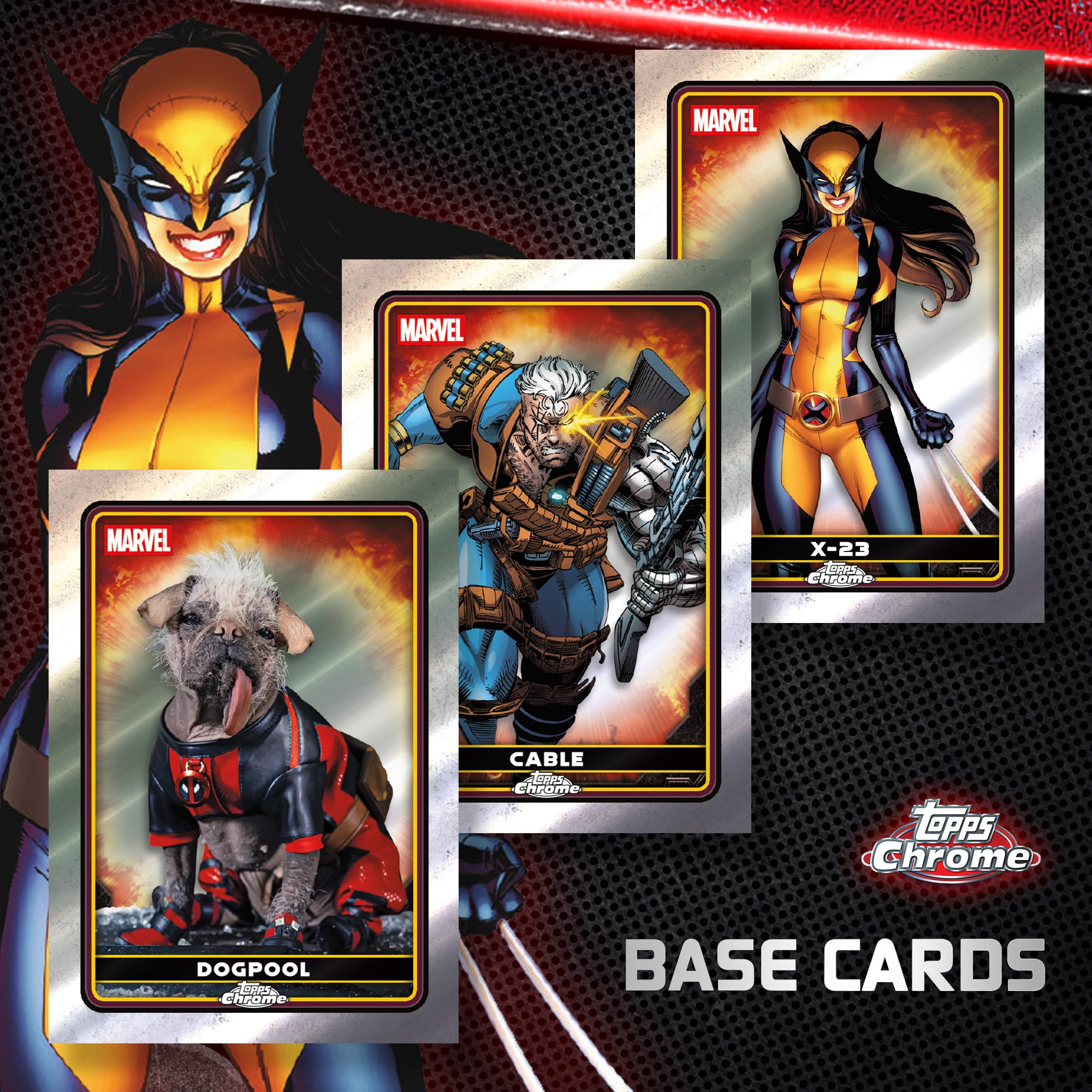 2025 Topps Chrome Deadpool - Value : Amazon.com.br: Brinquedos e Jogos