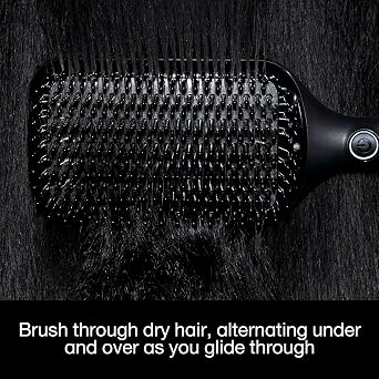 ghd Glide+ Max, Smoothing Paddle Hot Brush for Thick Hair