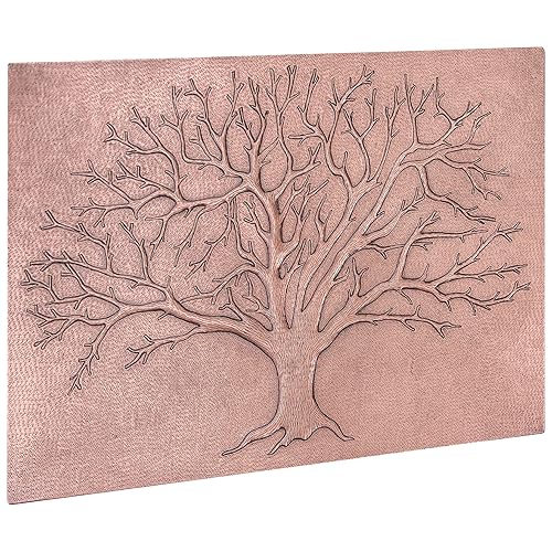 Miniatura 7 de Kitchen Backsplash, Tree of Life Kitchen Backsplash, Customizable Copper Backsplash Panel, Handmade Copper Backsplash Tile, Indoor Outdoor Wall