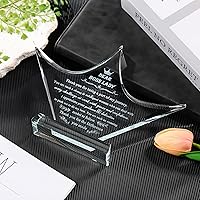 Vista 4 de Regalos para Mujer Jefa – Excelentes Regalos del Día Nacional del Jefe para la Mejor Jefa, Decoración de Escritorio, Pisapapeles, Regalo para Jefa