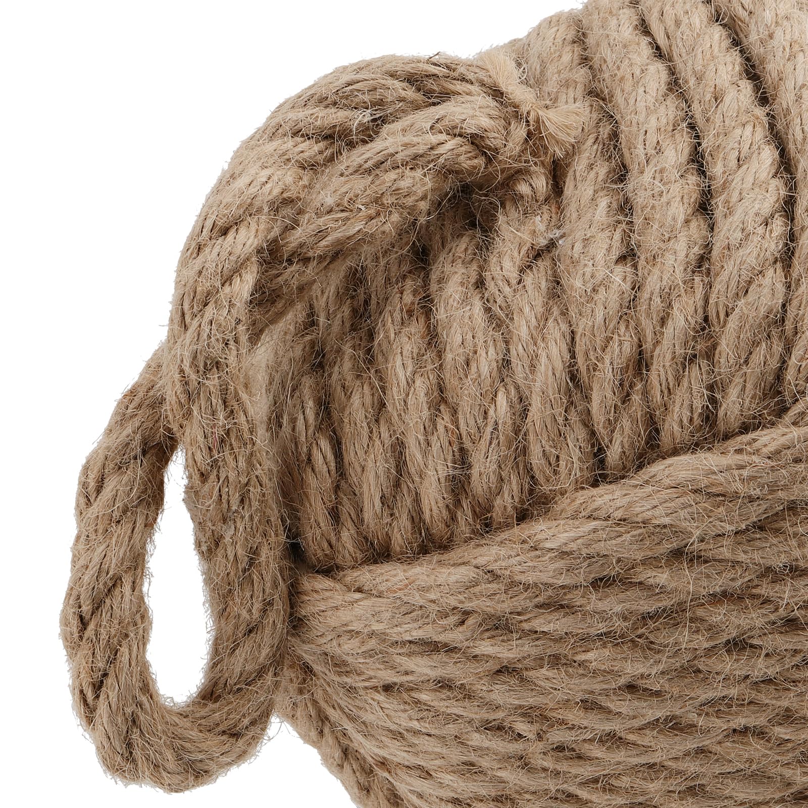 2 fermaporta quadrati con nodo in corda, 14 x 14 cm, fermaporta in iuta con maniglia, fermaporta a nodo nautico per porte e finestre, 2,4 kg