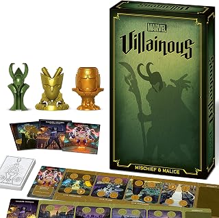 Ravensburger Marvel Villainous: Mischief & Malice Strategy Board Game, 2-5 players, for Ages 12 & Up – The First Marvel Villainous Expandalone