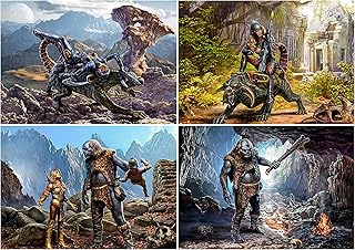 Bundle LOT of World of Fantasy Series 4 Plastic Kits 1/24 Master Box