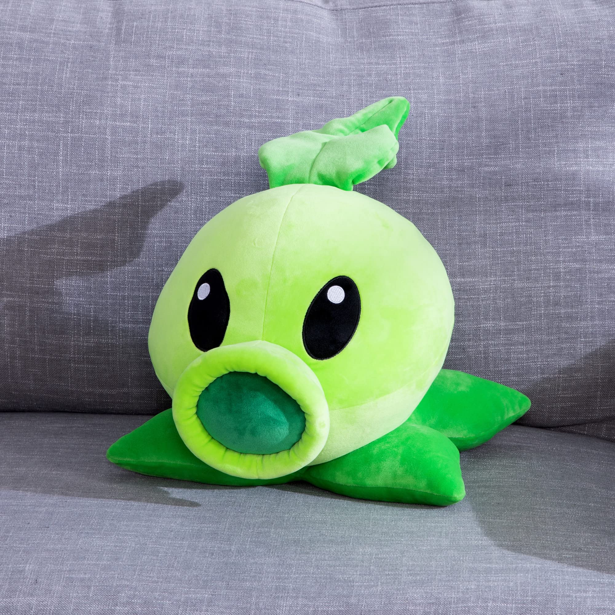 Club Mocchi Mocchi Plants vs Zombies Peashooter Mega Plush Toy, 15