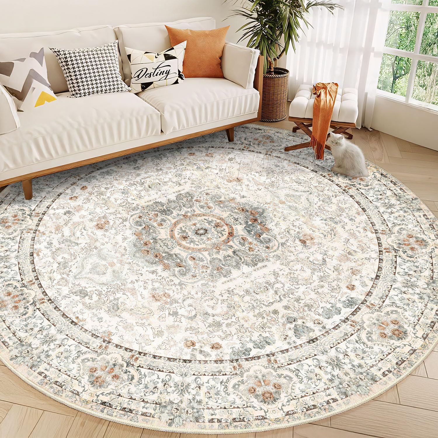 Castage Boho Circle Rug