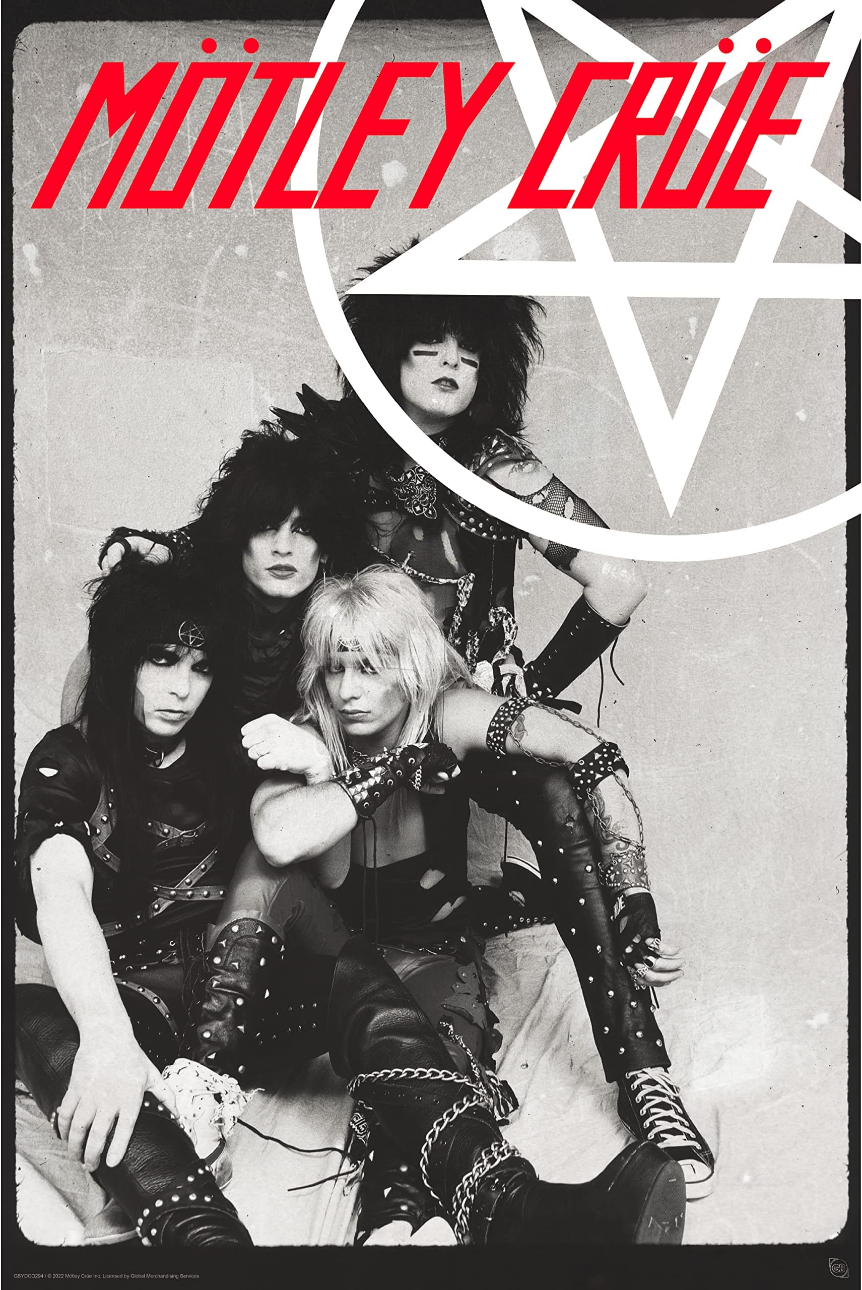 GB eye Motley Crue Pentangle 61 x 91.5cm Maxi Poster