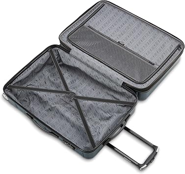 Samsonite Omni 2 Hardside 2 Piece Set - Includes Carry-On & Medium Checked Suitcases - 360 Dual Spinner Wheels - Integrated TSA Lock & Expansion -Nova Teal