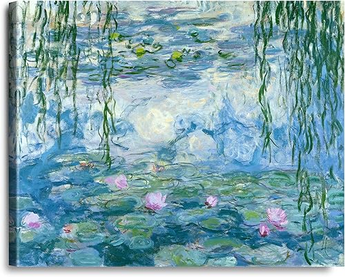 Miniatura 79 de A&T ARTWORK Antibes Seen from The Salis Gardens de Claude Monet Las Obras de Arte Clásico Mundial Reproducciones, Impresiones de Arte en Lienzo