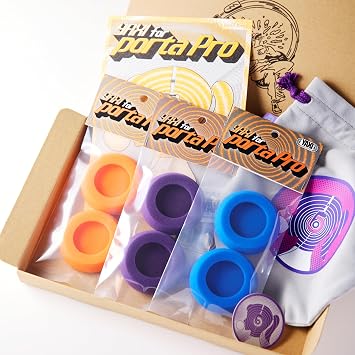 YAXI EARPADS for Koss PORTAPRO 3Pairs+Pouch Orange+Purple+Blue+Pouch