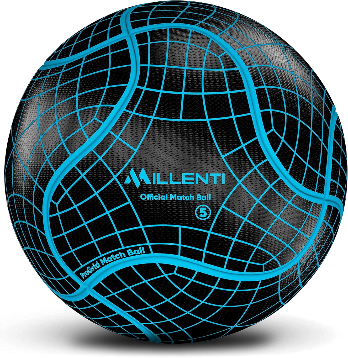 Millenti Soccer Balls - Soccer Ball with High-Visibility, Easy-to-Track Designs