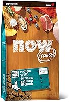 Vista 1 de Now Fresh Alimento para perros sin granos, 25 libras, receta de alimento para perros mayores de raza grande, dieta saludable con probióticos, carne