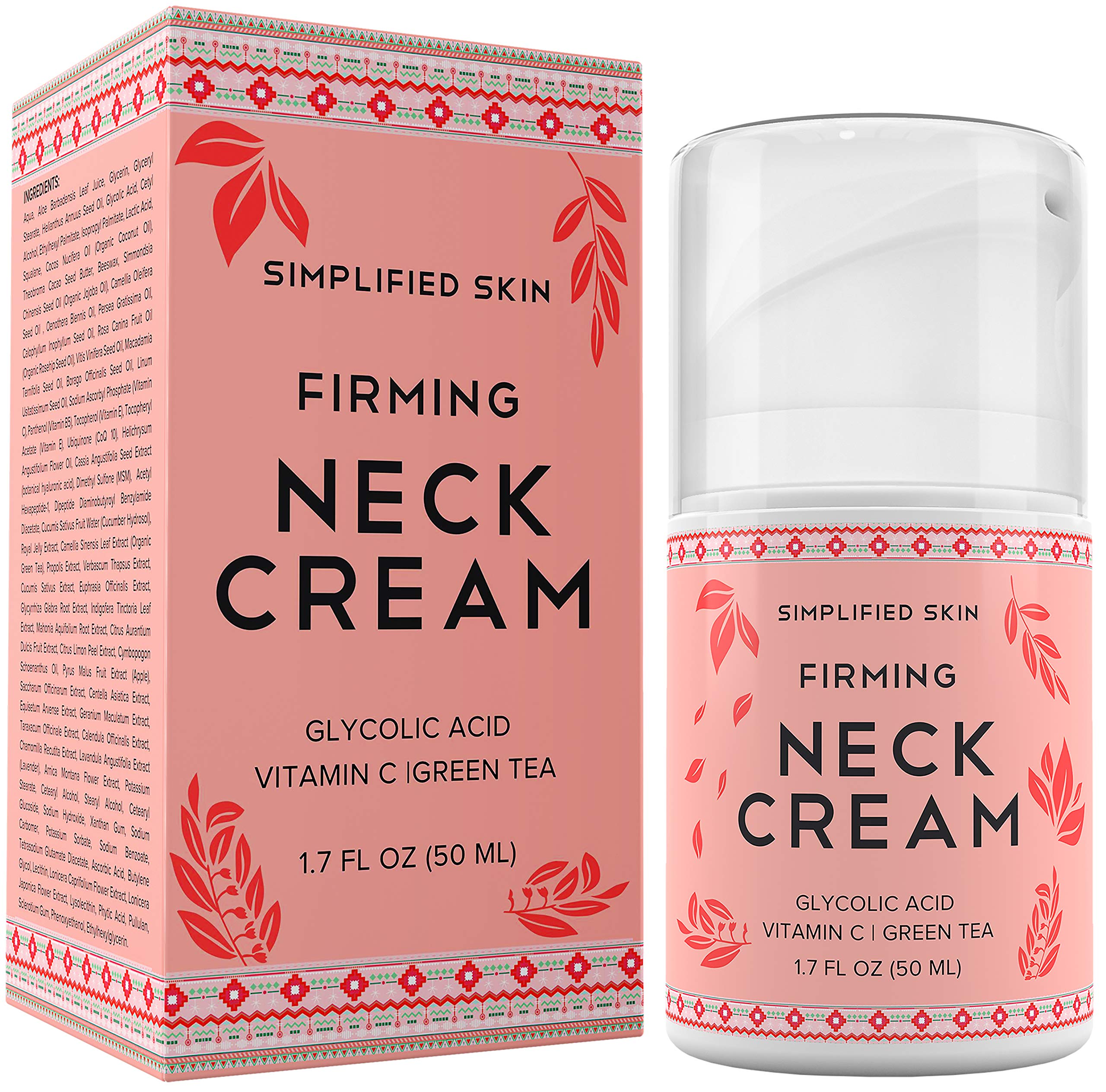 Buy Neck Firming Cream for Sagging, Wrinkles & Tightening. Best AntiAgin Chest & Decollete