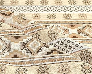 Kilim Pattern Upholstery Fabric Kilim Bohemian Boho Tapestry Tribal Southwestern Turkish Persian Moroccan Mexican Ethnic Fabric by The Yard Meter (5 Yards (55" x 180"))