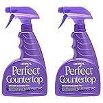 HOPE\'S Perfect Countertop Cleaner and Polish 22-Ounce, Streak-Free Multi-Surface Cleaning Spray, Safe on Stone, Laminate, CORIAN, Granite, Quartz, Marble, Pack of 2