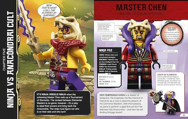 LEGO Ninjago Character Encyclopedia New Edition: With Exclusive Future Nya LEGO Minifigure