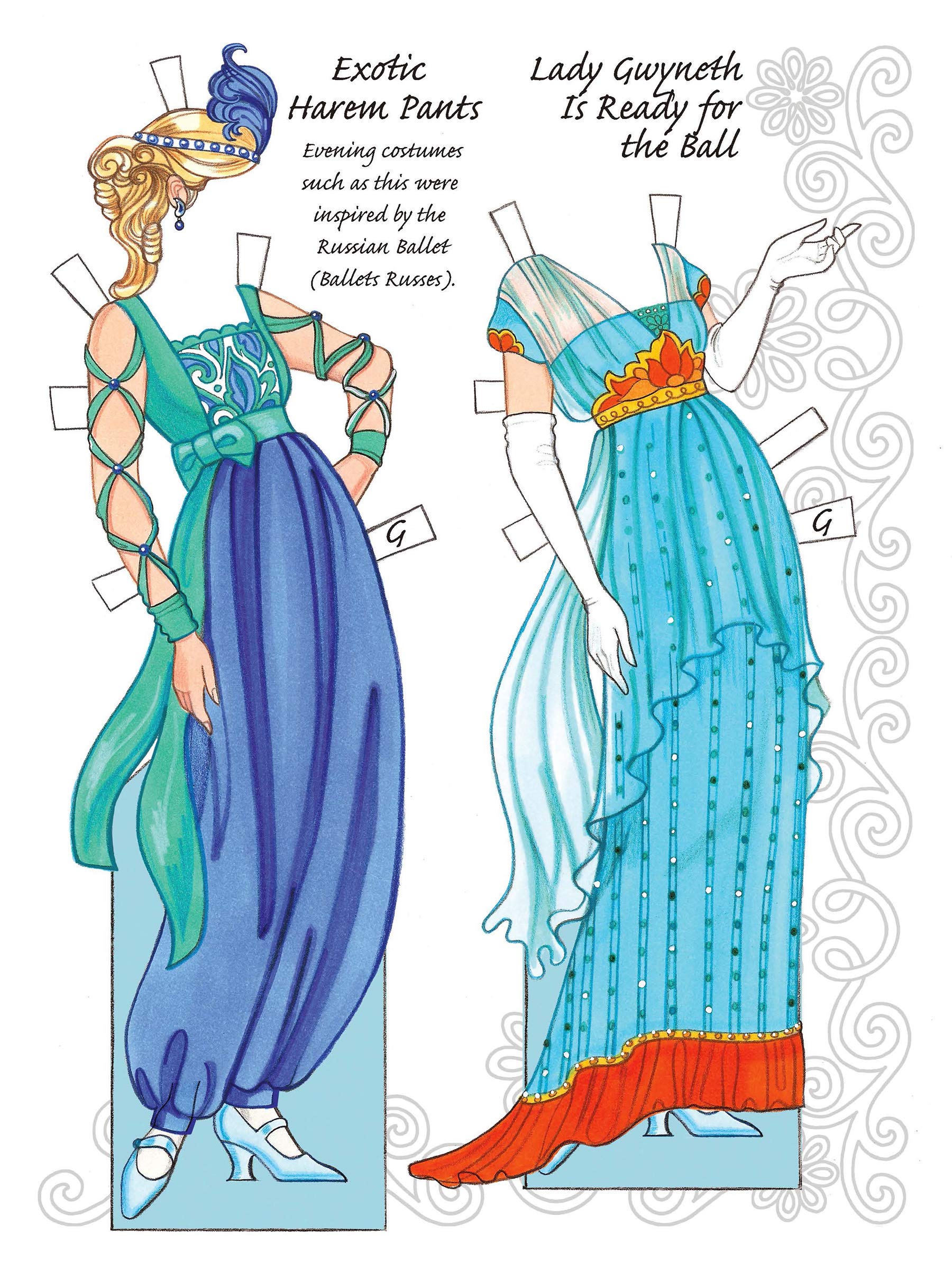 English Country Paper Dolls: In the Downton Abbey Style