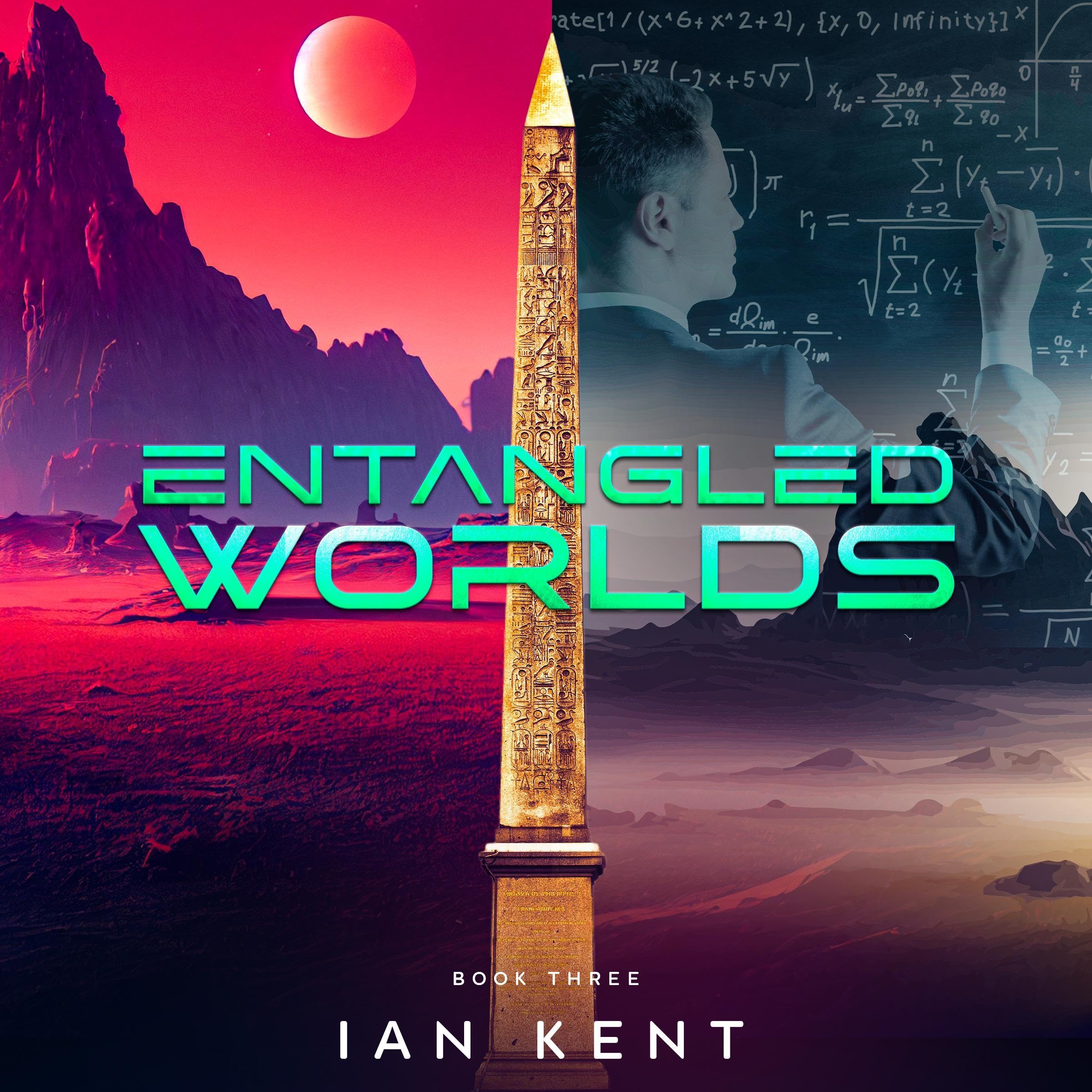 Cover art for Entangled Worlds