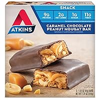 Vista 9 de Atkins Galletas de proteína crocantes, 305405, Peanut Butter, 1
