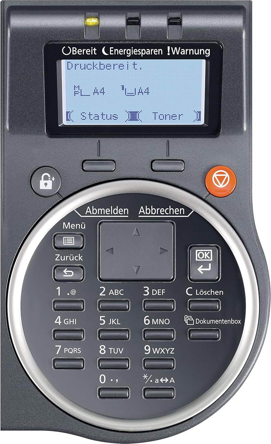 Kyocera 1102T72US0 ECOSYS P3055dn Black & White Network Printer, 5 Line LCD Screen with Hard Key Control Panel, Up to Fine 1200 DPI Print Resolution, Wireless and Wi-Fi Direct Capability