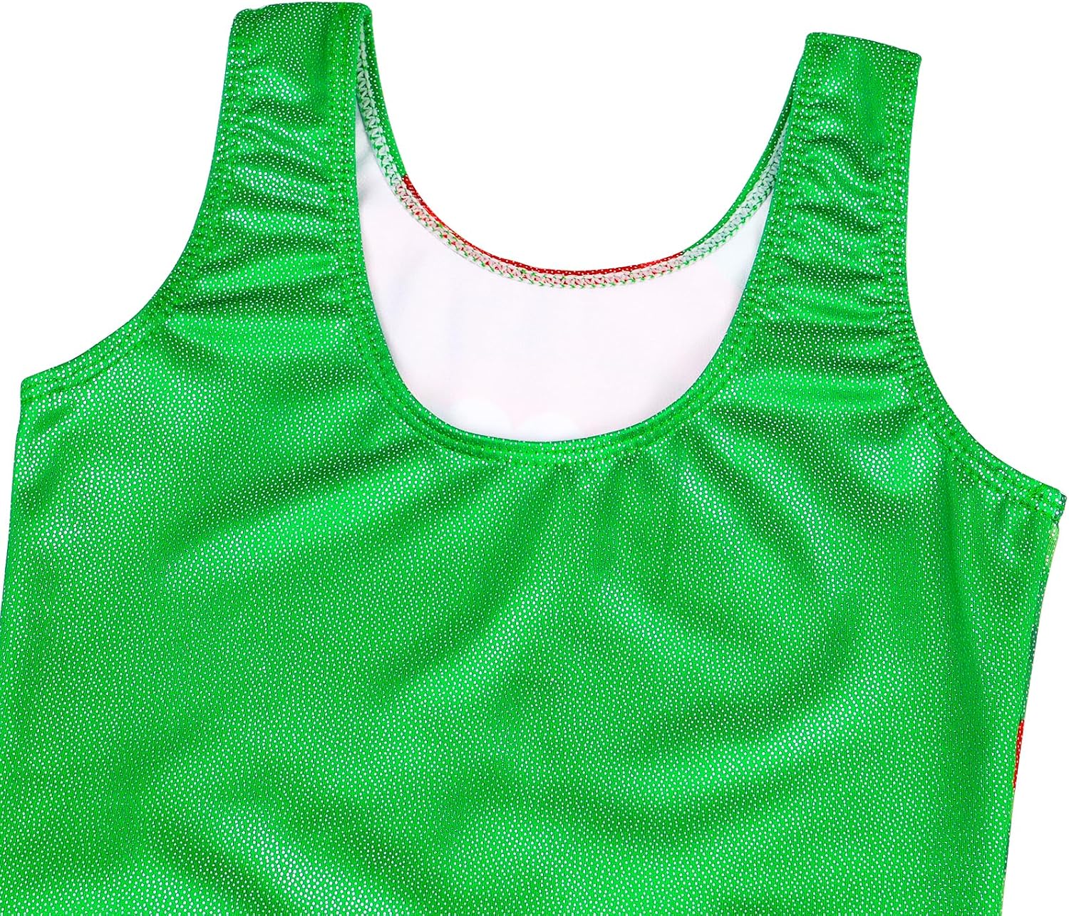 XFGIRLS Girls Sleeveless Sparkly Gymnastics Leotard Dance Unitard 3-14Y | Stretchy and breathable, Easy to put on/off, Pilling-resistant and durable, Suitable for multiple occasions, Machine wash