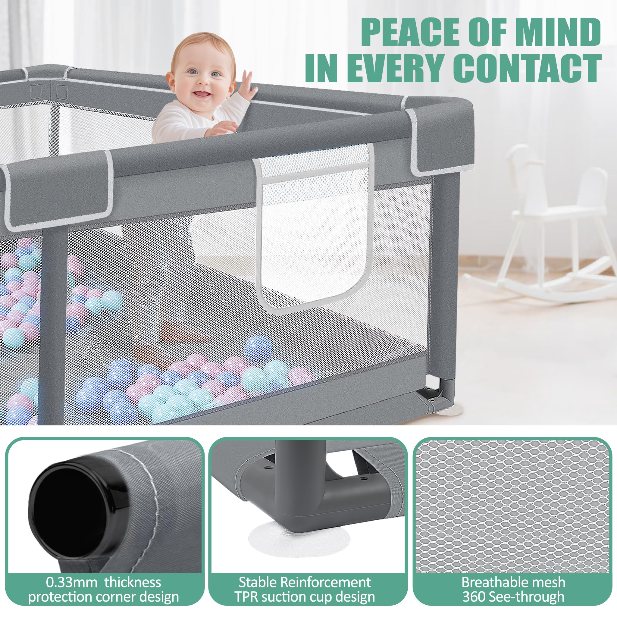 Box Colorfull Home Patryk met Lade Walnut | Van Asten Babysuperstore