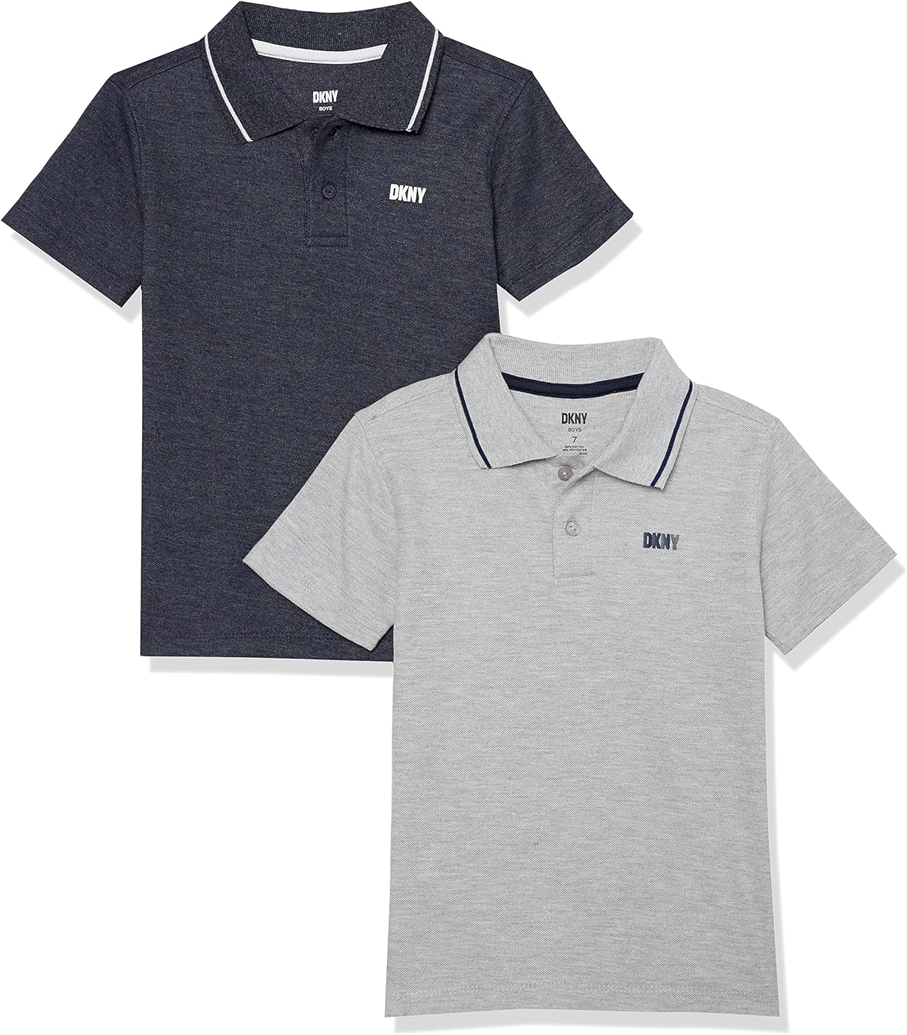 DKNY Boys' Boys 2-Pack Polo Shirt Multipack