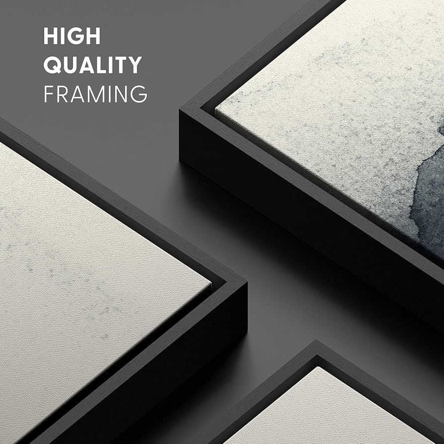 Amazon｜NWT フレーム入りウォールアートプリントセット 色あせた