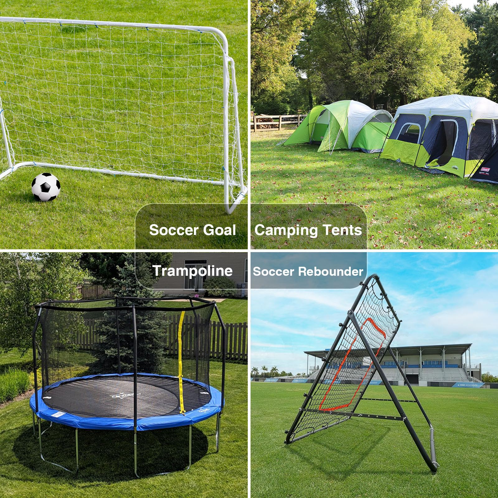 Trampoline Stakes Anchors Heavy Duty High Wind U Type