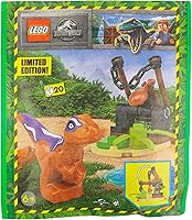 Vista 1 de LEGO Jurassic World: Trampa de dinosaurios con Baby Raptor y cebo